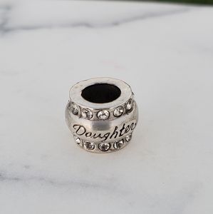 "Daughter" Charm Bead